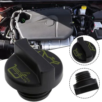 Manutenzione auto Riparazione motore Tappo olio Nero Installazione rapida Sostituzione Auto automobilistica resistente all'usura