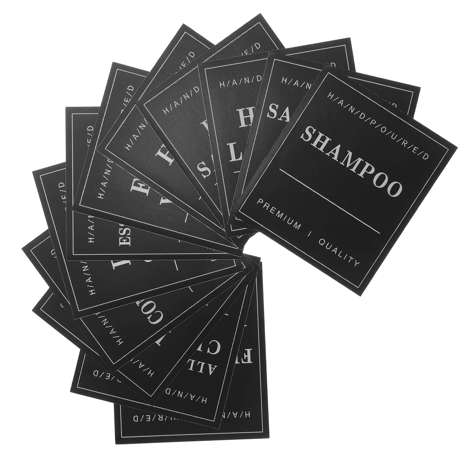 12pcs Bathroom Labels Sticker Shampoo Shower Gel Conditioner Dish Soap Dispenser Label Removable Waterproof Lotion Label Display bathroom labels sticker set