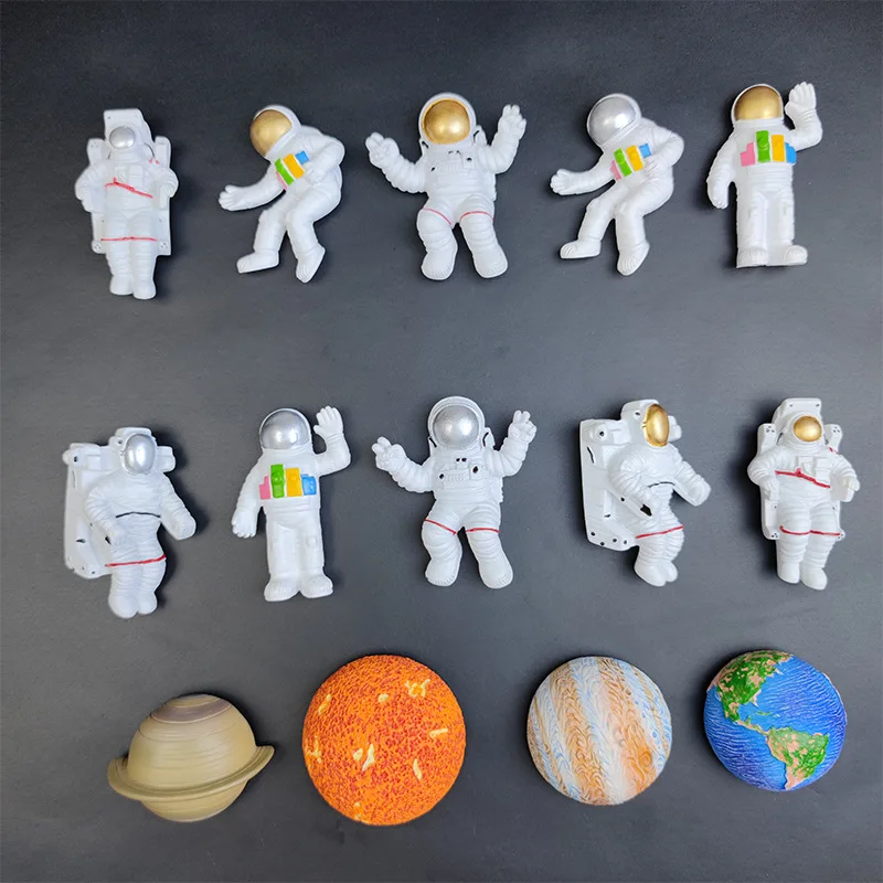 3D Astron Creative Fridge Magnet Cute Refrigerator Magnetic Stickers Photo magnetic stickers For Girl Boy Toy Home Decoration |