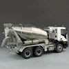 Rc 1/14 Truck Model 6x6 Cement Mixer Wheel Minus Axle Full Metal Remote Control with Open Door LESU Toys for Boys 2