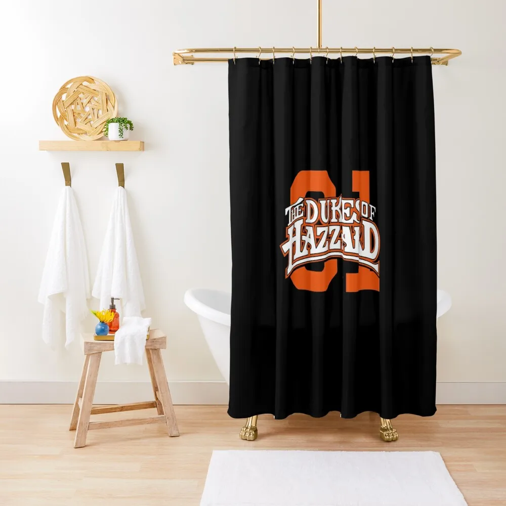 

The Dukes of Hazzard / 01 / General Lee Shower Curtain Bathroom Fabric Modern Showers For Bathroom Curtain