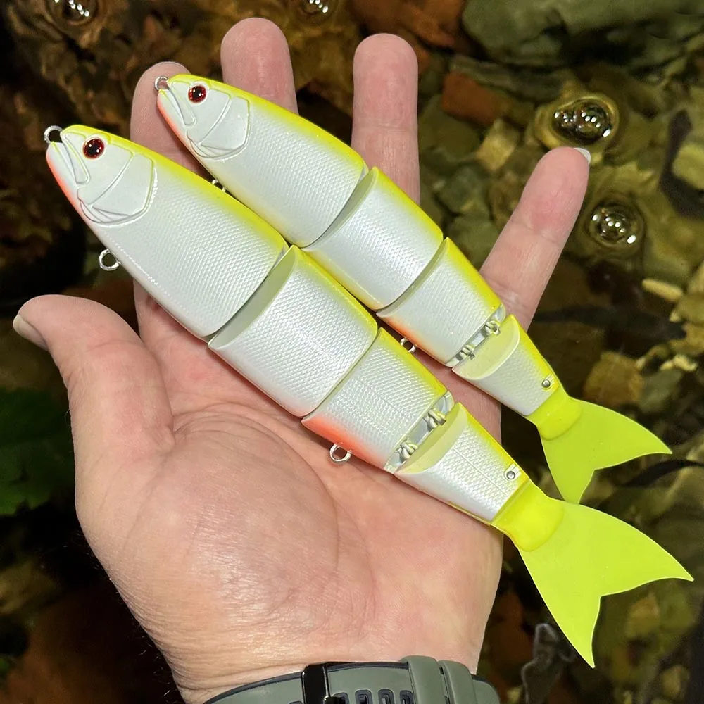 Fishing Lure Swimming Bait Jointed Floating sinking 170mm 200mm Giant Hard Bait Section Lure For Big Bait Bass Pike Lure