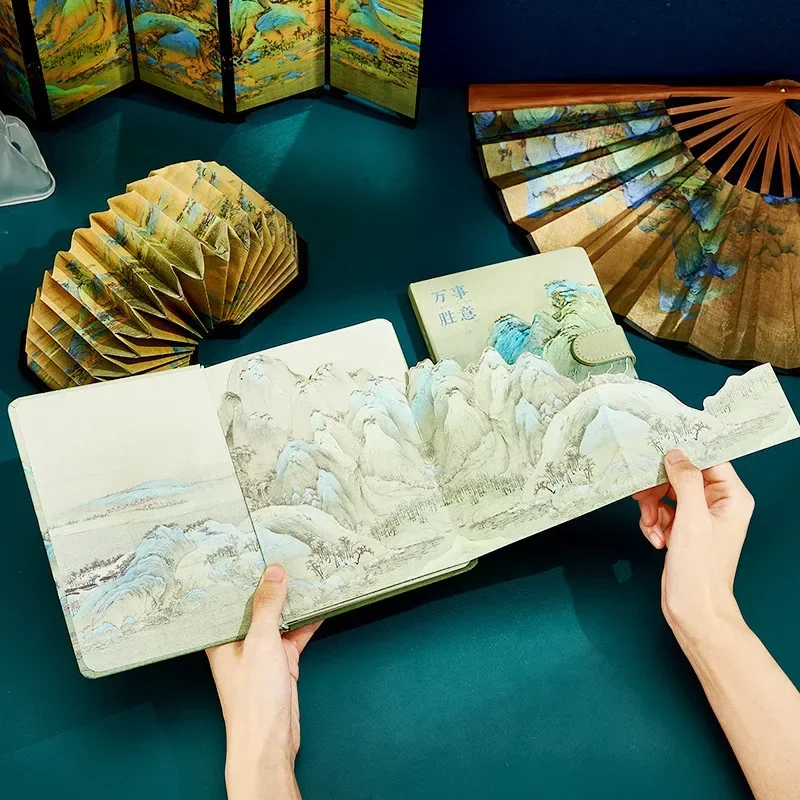 컬러 일기 주간 용품 창의적인 핸드북 세트, 노트북 페이지 하드커버, 사무실 스타일, 내부 문구, 중국 플래너