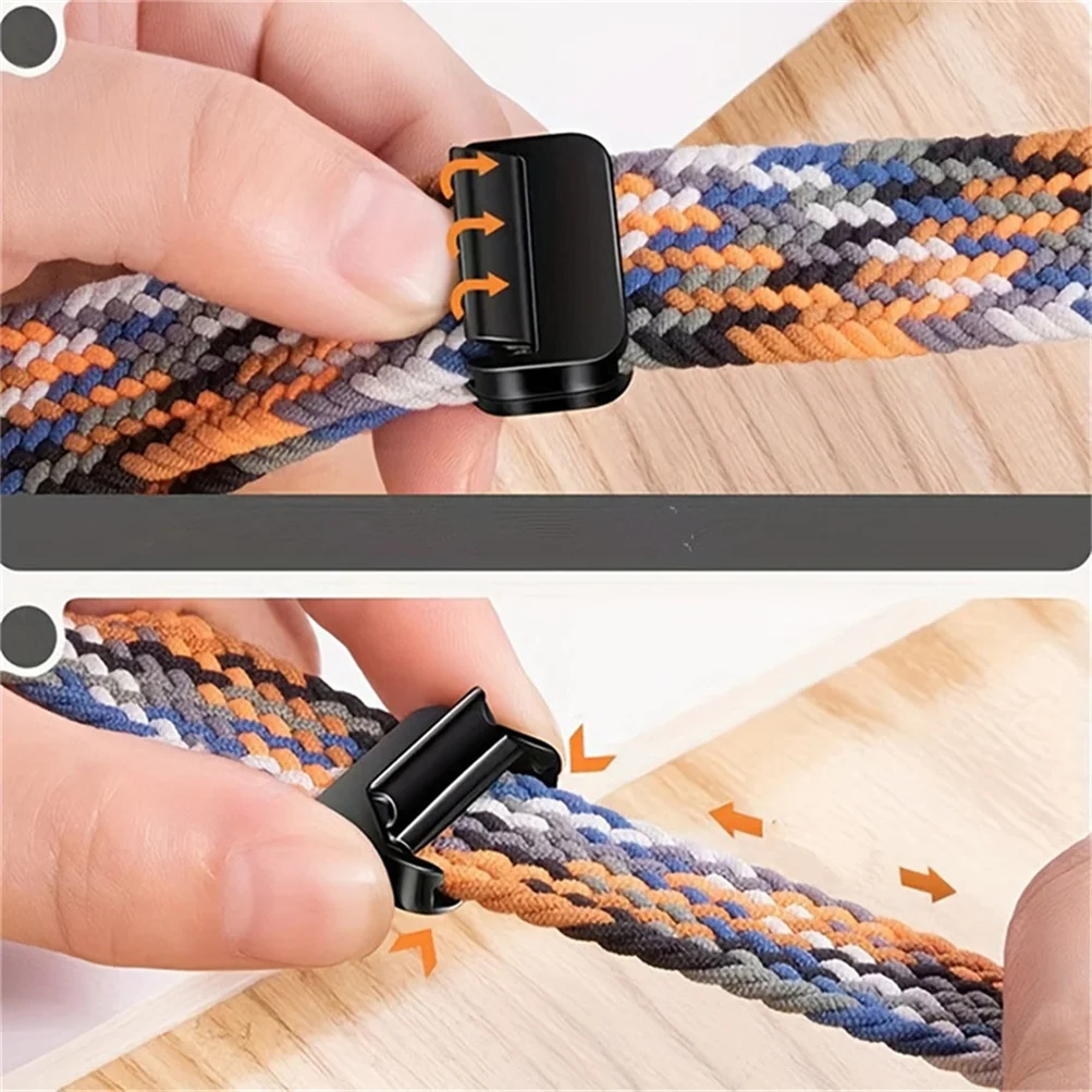 Braided Strap with Magnetic Clasp