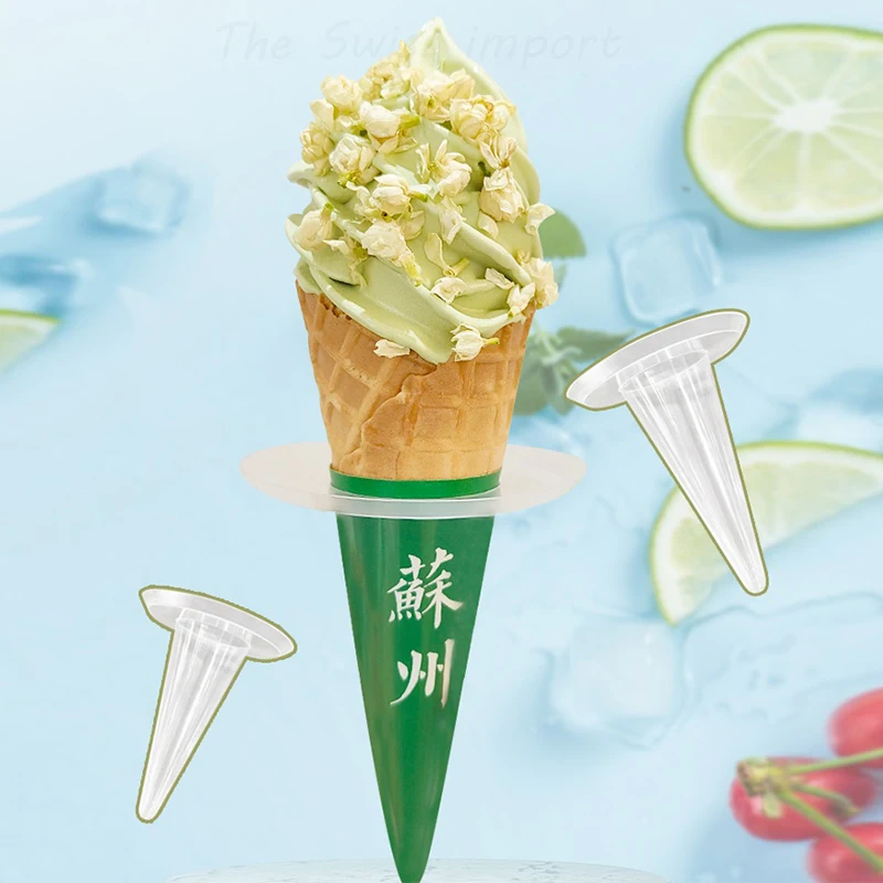 10Pcs Drip-Proof Ice Cream Rack for Kids