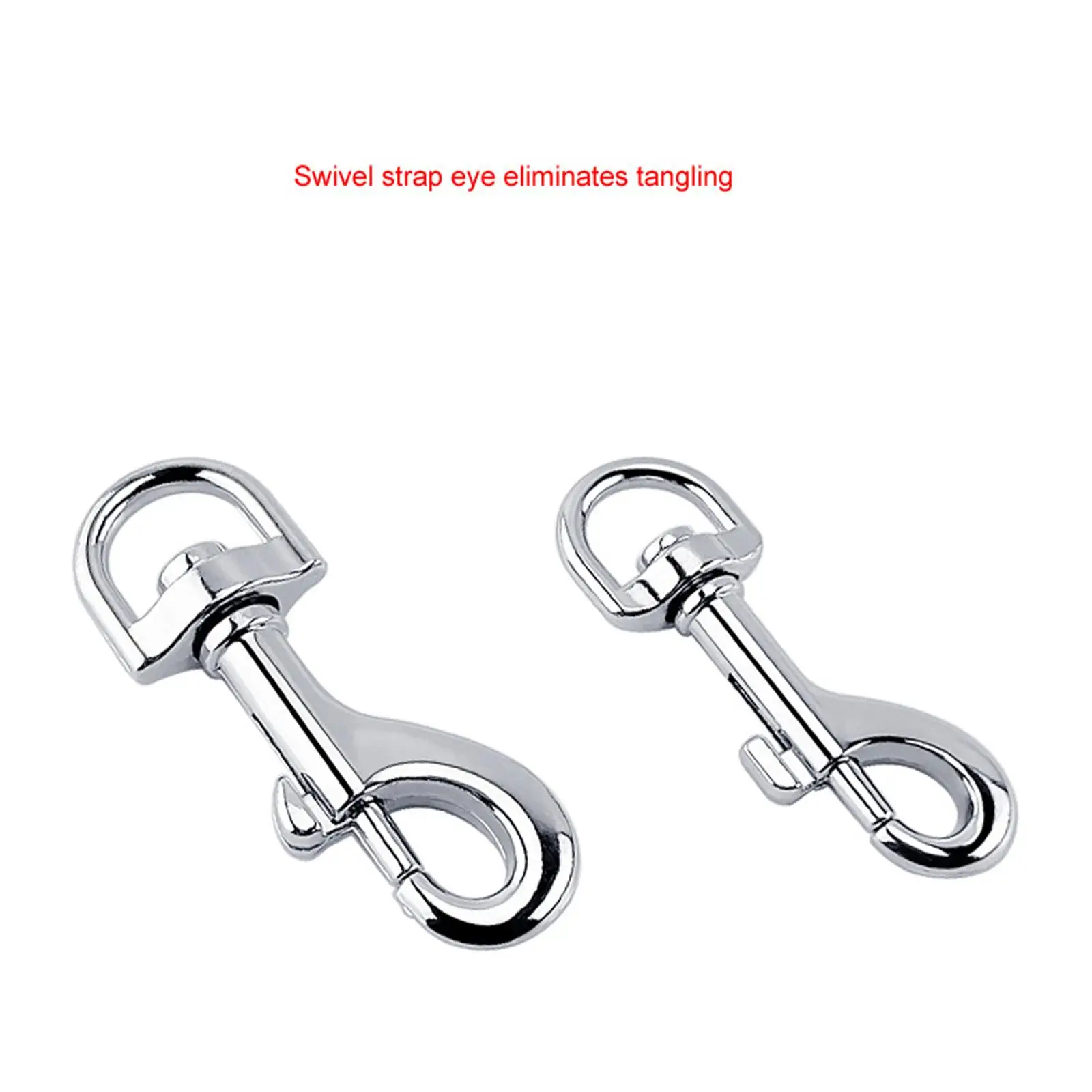 Snap Hook, Pet Buckle Clip Clasp Keychain Heavy Duty Metal Buckle Clip for DIY Crafts