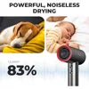 Hair Dryer with Diffuser for Curly Hair, 1500W Professional High Speed Ionic Blow Dryer with Comb, 110,000RPM Fast Dry 6