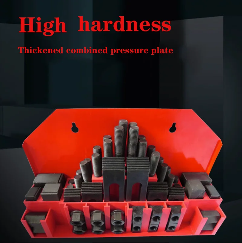

M8 M10 Thicken Tool Combination Template Mold Parts 58pcs/ Milling Machine Platen Universal Fixture Set Coding