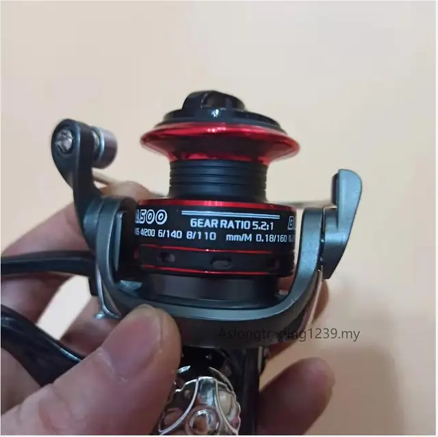 EMMRAGNO Mini 100 Small Metal Spinning Wheel Aluminum Fishing Reel with Metal Spool for Freshwater and All Season Fishing