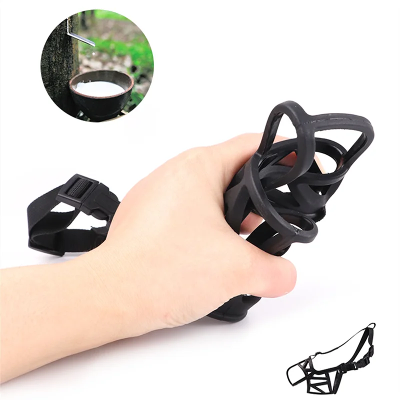 1PC Pet Dog Adjustable Mask Bark Bite Mesh Mouth Muzzle Grooming Anti Stop Chewing Hound Training Tool Anti-bite E11444