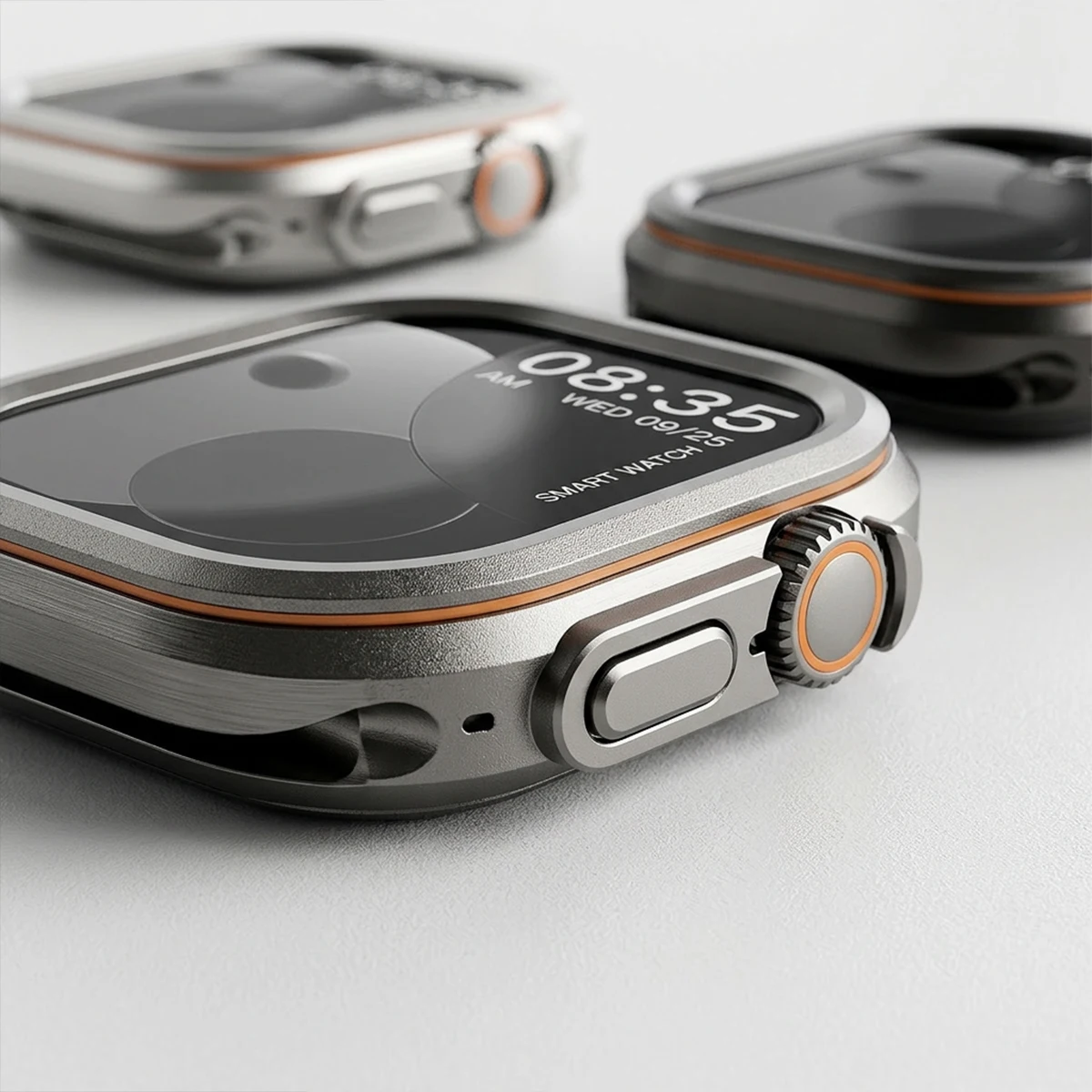 Halo Style Luxury Metal Bumper Protective Case