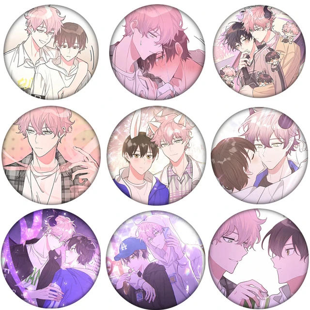 Hajimete no Gal Cosplay Badges Yukana Yame Brooch Icon Collection Bags  Hashiba Junichi Breastpin for Backpacks Clothing - AliExpress