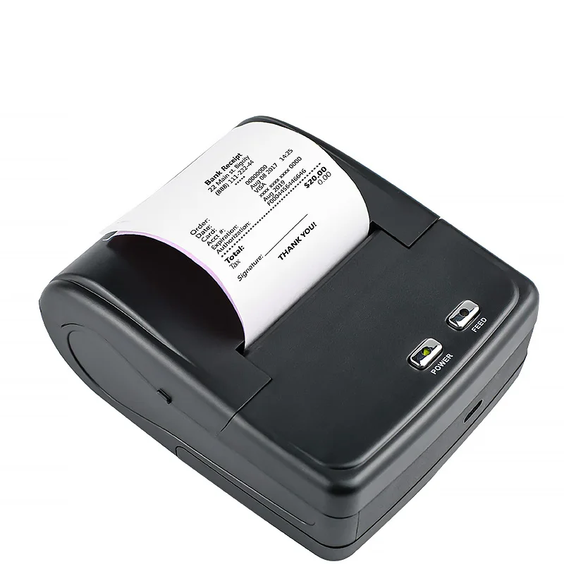 도트 매트릭스 프린터 휴대용 핸드헬드 58MM 블루투스 라벨 영수증 안드로이드 모바일 폰 윈도우 장치용
