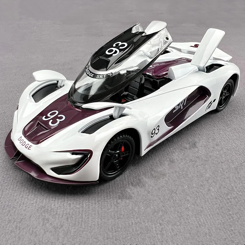 1:32 Dodge SRT Tomahawk XVGT Alloy Concept Sports Car Model