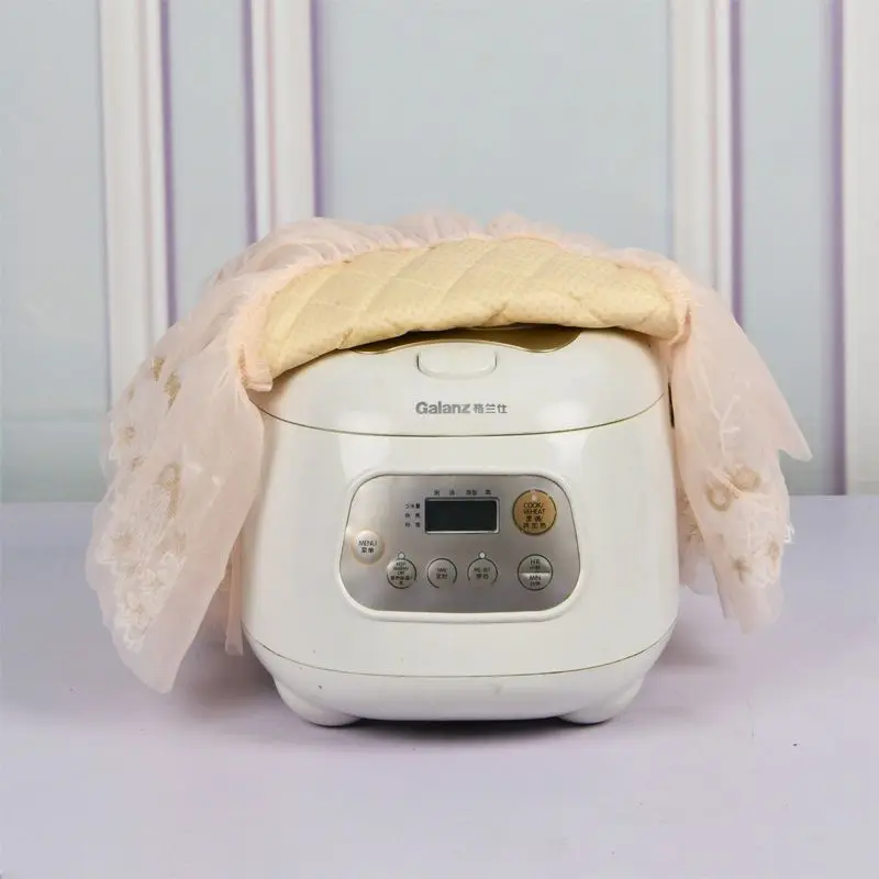 Floral Lace Dust-proof Covers Oil-proof Kitchen All-purpose Rice Cooker Water Dispenser Antifouling Protector Pastoral Cover