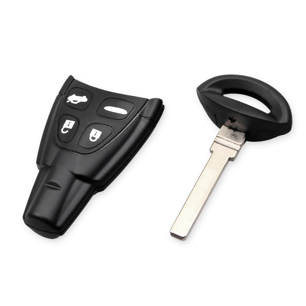 Dandkey Auto Styling Fall Smart Key Shell Für SAAB 93 95 9-3 9-5 Taste Keyless Entry 4 tasten Fernbedienung Schlüssel Shell Fall