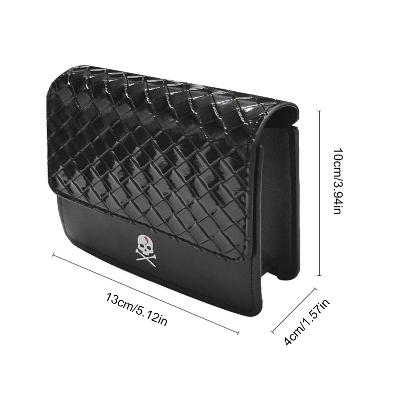 2022 Woven Pattern Golf Rangefinder Small Pocket Golf Belt Pocket Rangefinder Storage Box