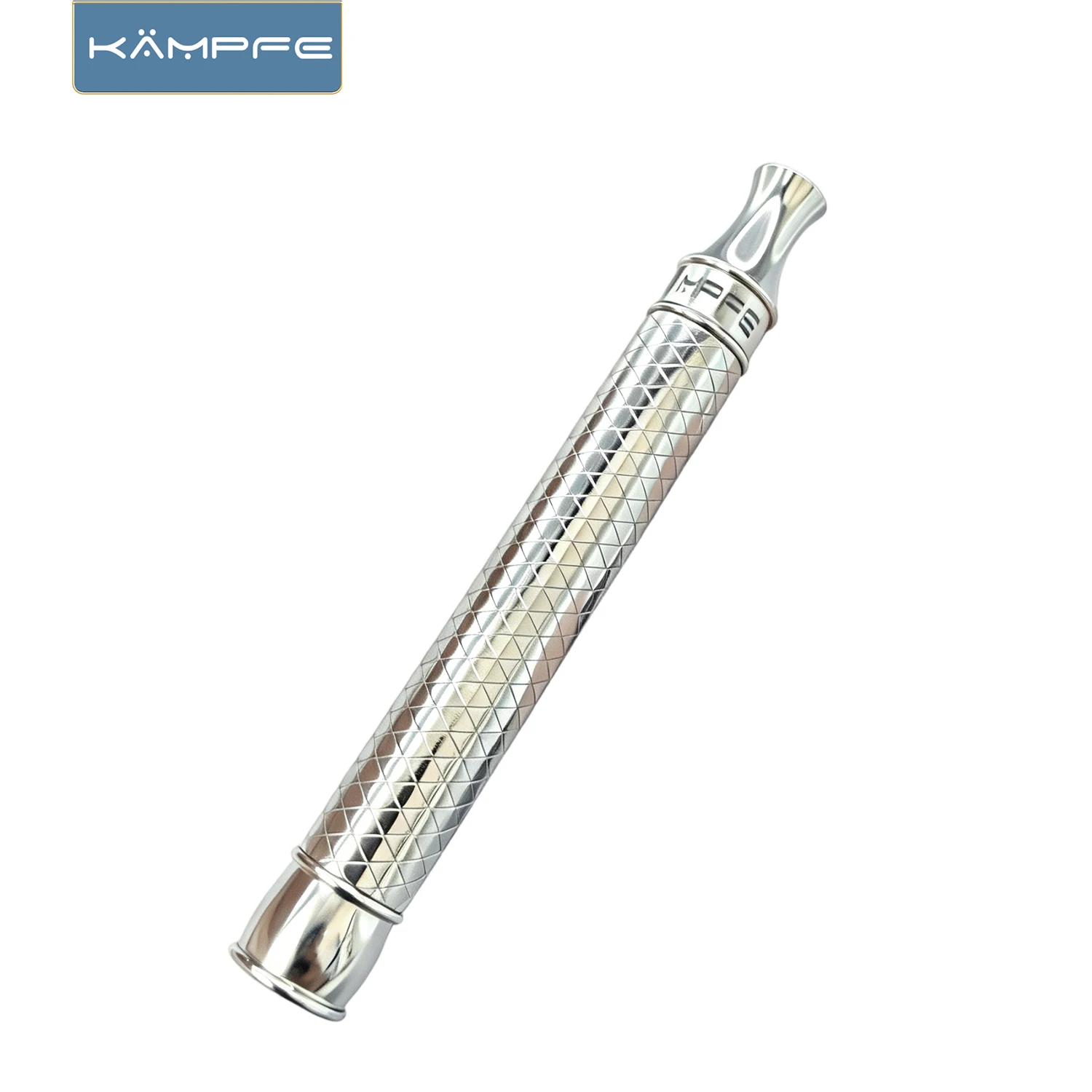 KAMPFE CNC 안전 면도기 손잡이 광택 스테인리스 스틸 수동 면도기 그..