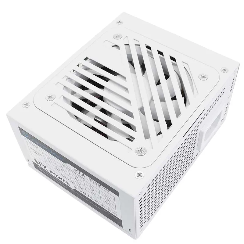PC 게임 데스크톱 소형 ITX 케이스 작은 컴퓨터 케이스를 위한 SFX 500W 600W 전원 공급 완전히 모듈 활성 PFC 20+ 4Pin 전원 소스