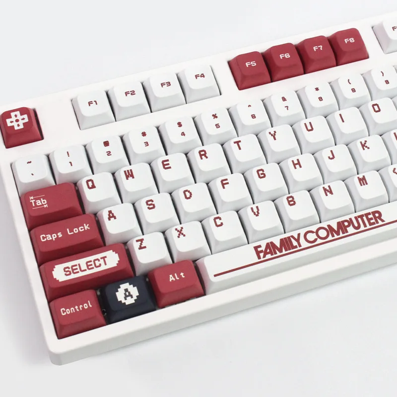 

134Key FC игровые колпачки клавиш PBT Материал для GMK 61/68/84/87/96/980/104/108 механическая клавиатура