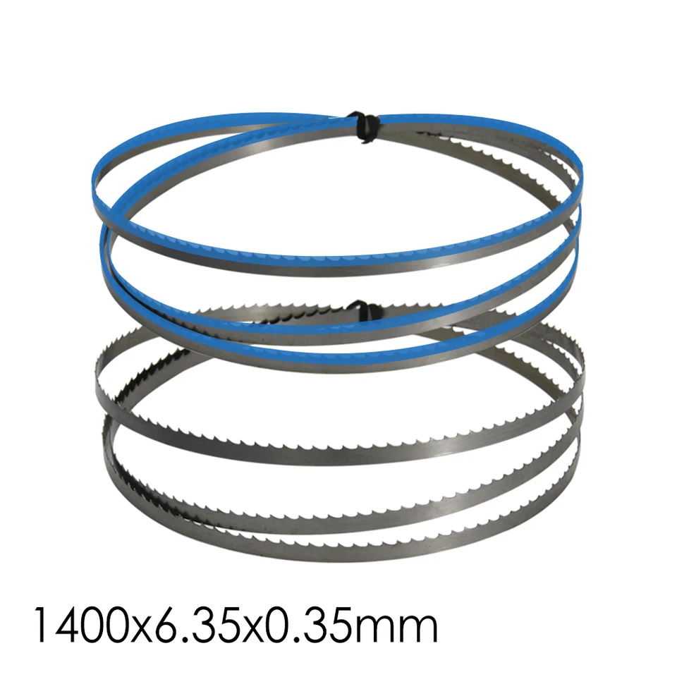 2 Pièces Lames De Scie à Ruban 1400 * 6.35 * 0.35mm 6/14tpi Scie à