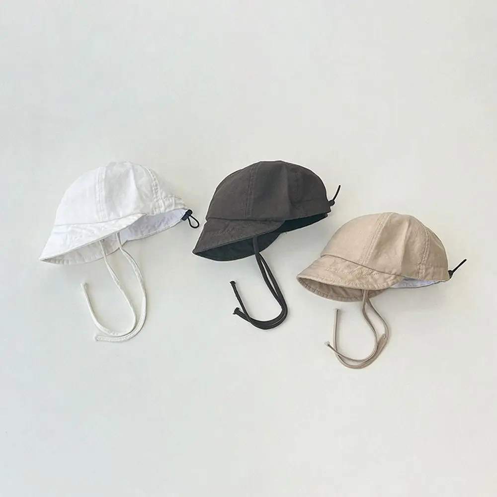 

Sunshade Hat Outdoor Hat Cotton Simple Soft Brim Casual Kids Peaked Cap Korean Style Cap Sun Hat Baby Baseball Hat