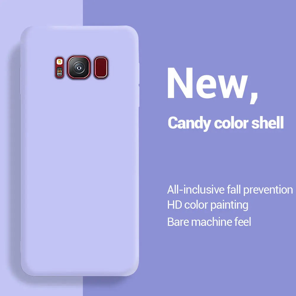 Premium Liquid Silicone Protective Phone Case - Sleek and Durable Design Cover