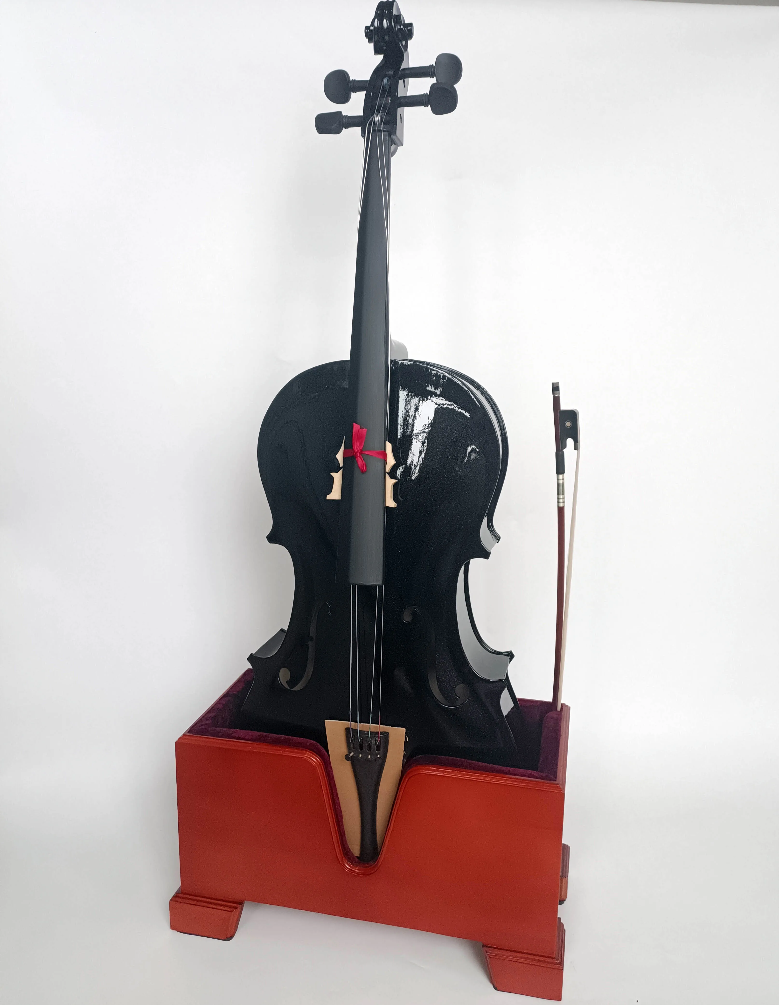 Student Practice Cello Ebony Accessary High Quality Antique Style Beginner Cello Full Size 4/4 4/3 1/2 1/4