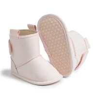 3-Colors Winter Snow Baby Booties Baby Boy Girl Toddle Shoes Newborn Cotton Anti-Slip Sole First Walkers Infant Shoes 5