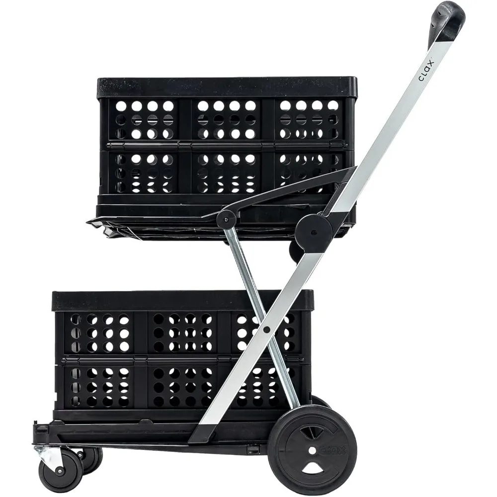 l Made in GermanyMulti Use Functional Collapsible Carts Mobile Folding Trolley Storage Cart Wagon Sh