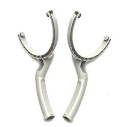 Premium Eight - Shaped Frame Headband with Horn Hinge Bracket (Left and right gray)