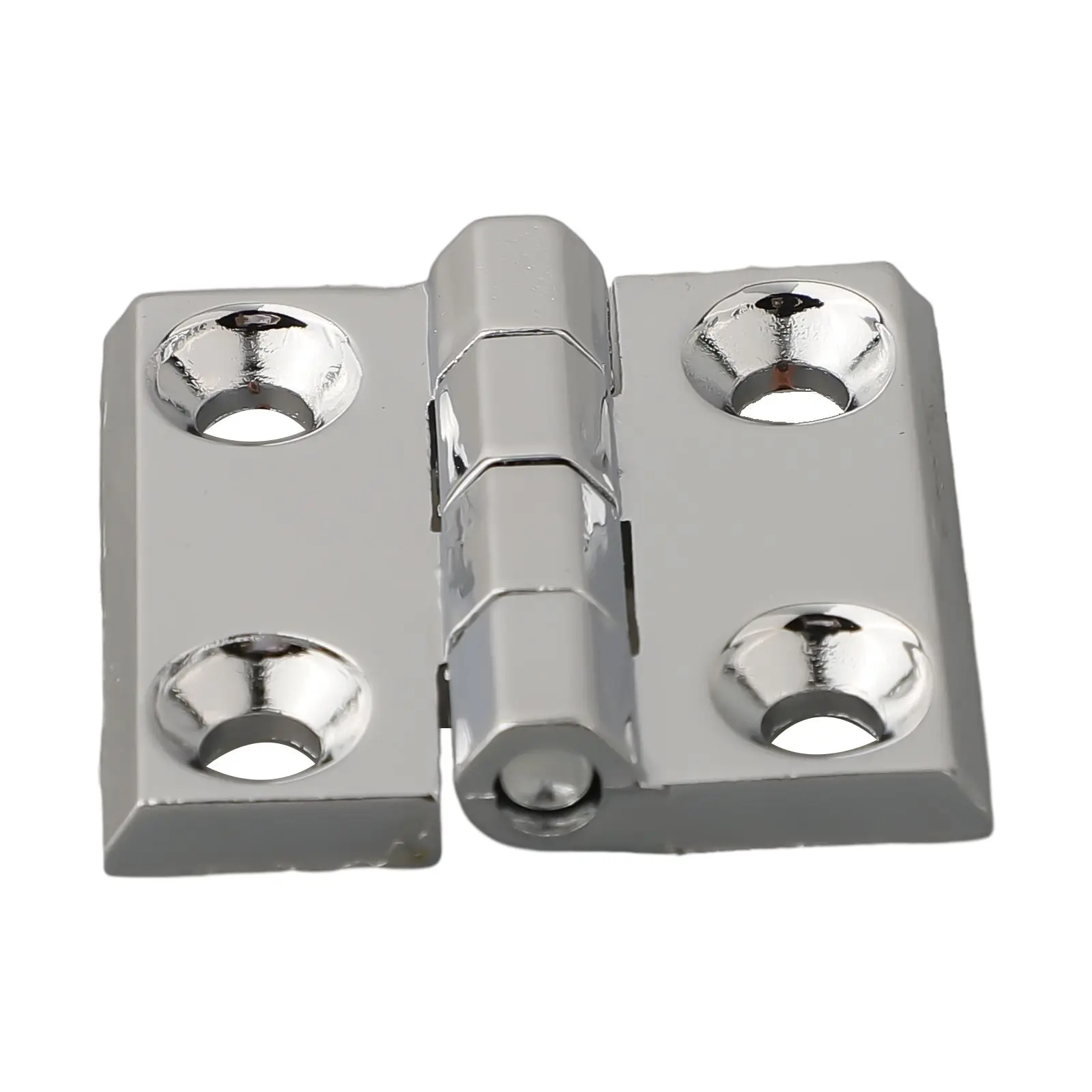 Description Picture 3 of itemButt Hinges Door Metal Silver Hinges Cabinet Aluminium Box Backflap Shed Cabinet Wardrobe Door Connection Hardware Parts
