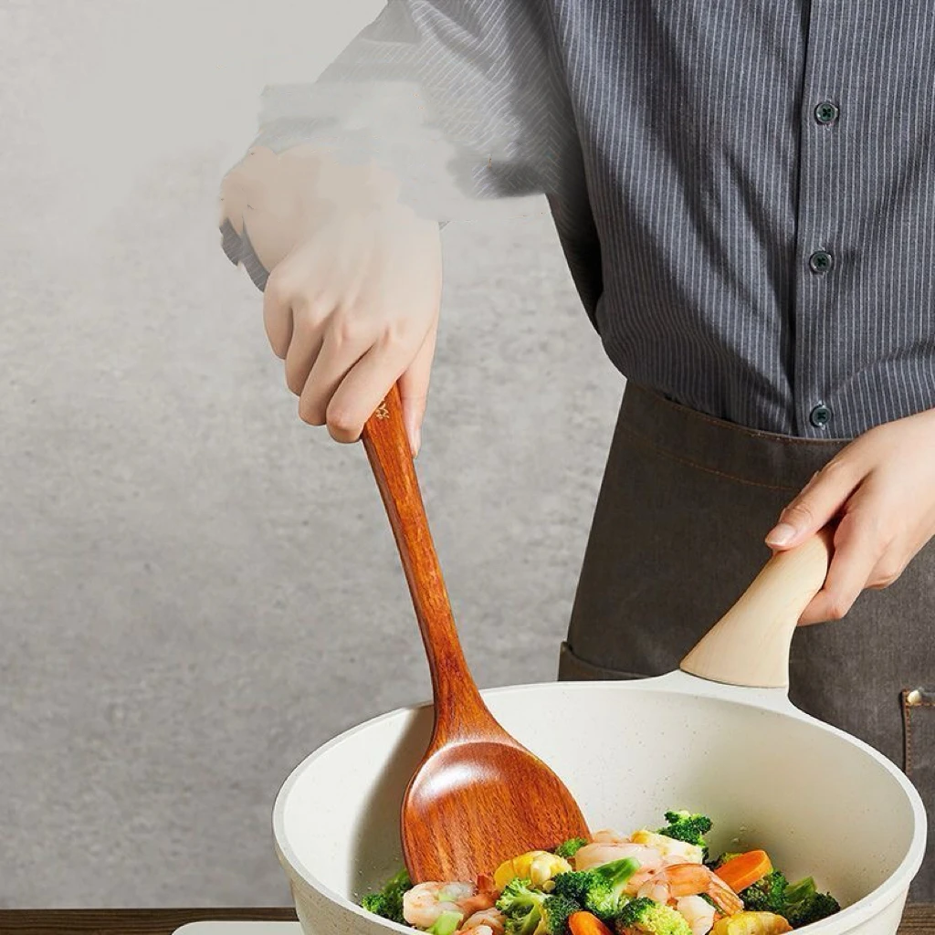 Food-Grade Wooden Spatula, Non-Stick Pan Special Wooden High-Temperature Resistant Spatula for Cooking, Household Wooden Spatula, Wooden Spatula 1Pcs Food-Grade Wooden Spatula, Non-Stick Pan Special Wooden High-Temperature Resistant Spatula for Cooking, Household Wooden Spatula, Wooden Spatula 1Pcs