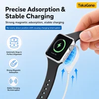Chargeur magnétique sans fil rapide USB A Type C pour Apple Watch Series 10 9 8 7 6 5 iWatch 4 3 2 Ultra Edition 4