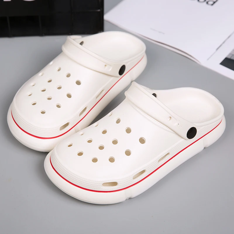

2022 New Shoes Women White Shoes Casaul Garden Shoes Summer Men Slippers Outdoor/indoor Sandals Nurse Work Shoes Sandalias