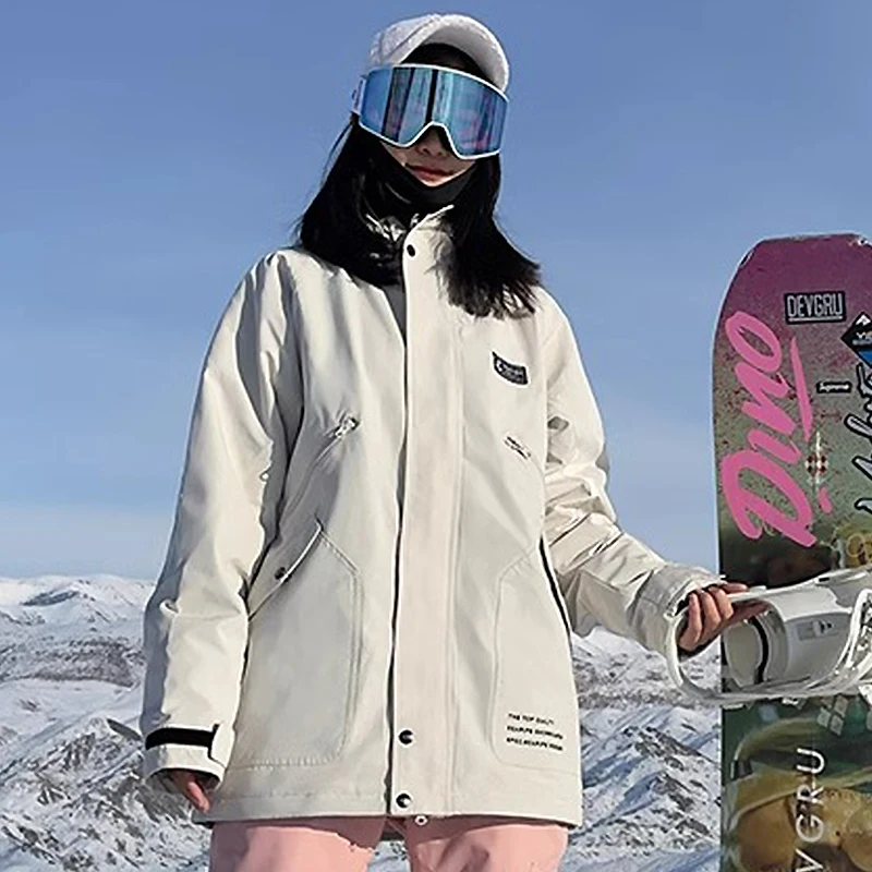 Skiing Coats Winter Woman Men Tracksuit Hooded Sport Snowboard Jackets Mountain Female Outerwear Windproof Ski Clothes