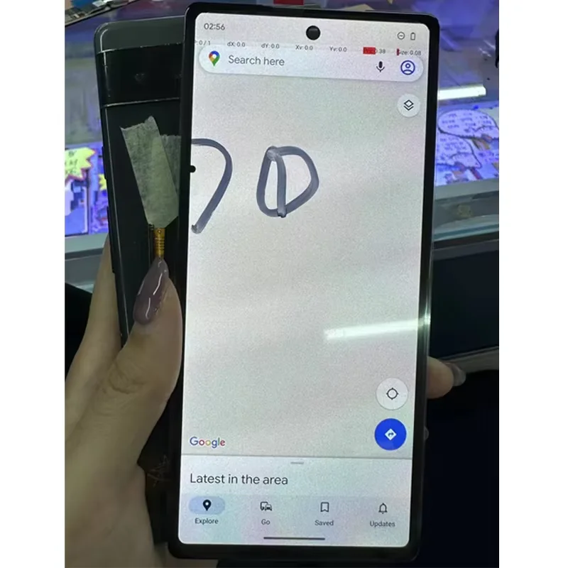 欠陥のある AMOLED Google ピクセル 6A 液晶 GX7AS GB62Z G1AZG