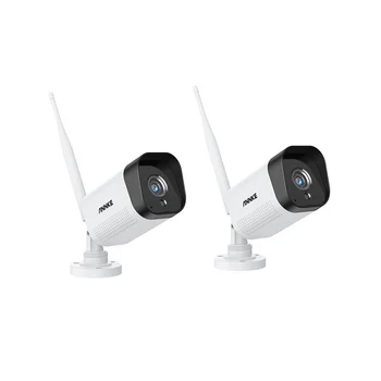 ANNKE 2PCS 3MP Home WiFi Surveillance Camera IP H.265 Audio Recording Weatherproof Night Vision IR CCTV Security Cameras System 1