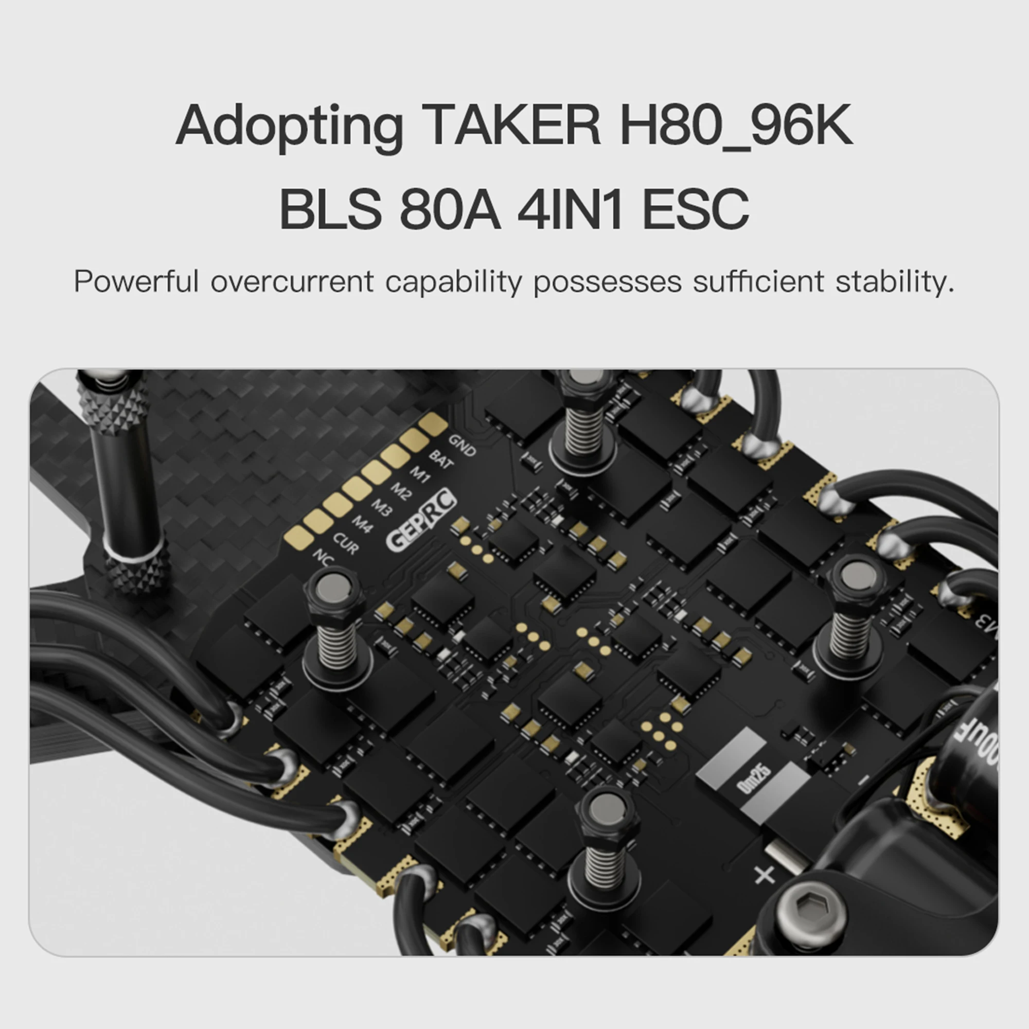 GEPRC MARK4 LR10 5.8G 1.6W Long Range FPV 10inch EM3115 900KV 96K BLS 80A 4IN1 High-performance RC Quadcopter Freestyle Drone 4