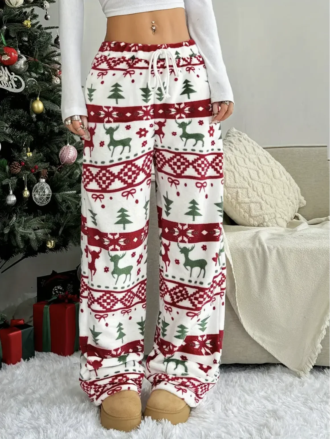 Abbigliamento da donna elegante casual alla moda sport all'aria aperta casa calda, pantaloni lunghi elastici autunnali e invernali Abbigliamento da donna - immagine 3