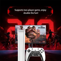 Nouveau 4K TV Game Stick M15 ultra 64G 128G lecteur de jeu portable 2.4G double contrôleur sans fil 50000 + jeux lecteur de jeu familial 6