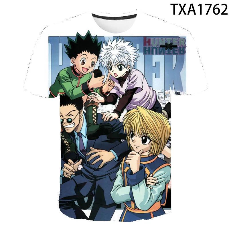 

2020 New Hunter x Hunter 3D T shirt Men Women Children Casual Streetwear Boy Girl Kids Printed T-shirt Fashion Cool Tops Tee