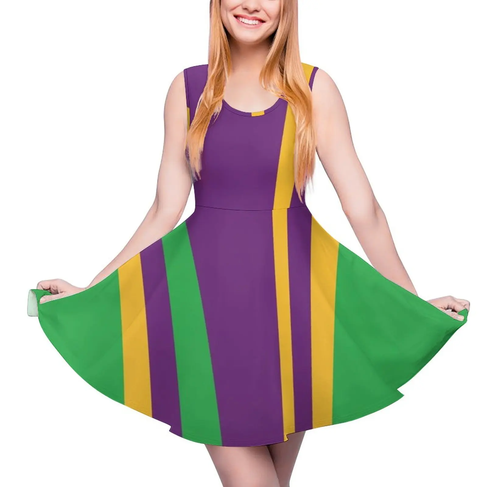 Panisregis Purpura Sleeveless Dress Female clothing Woman fashion women clothes