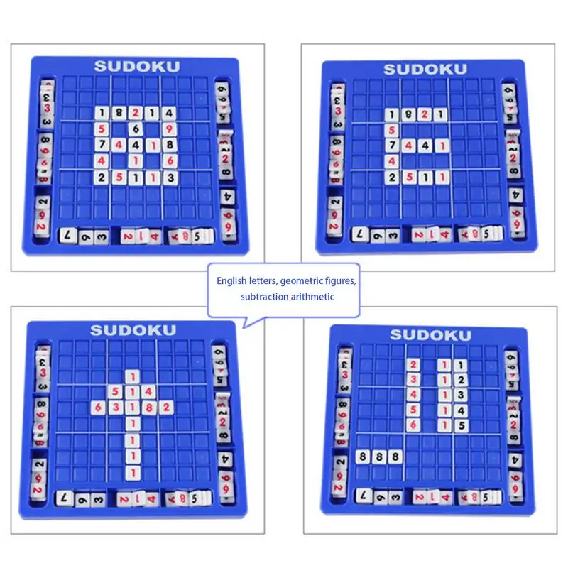 Montessori Educational Toy Sudoku Puzzles Game For Children Math Brain Teaser Toys Number Thinking Game Birthday Gifts 3