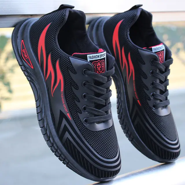 Men's Casual Sneakers New Breathable Sports Shoes Male Spring Fashion Antislip Wear-resisting Running Trainers Outdoor Men Shoes 4