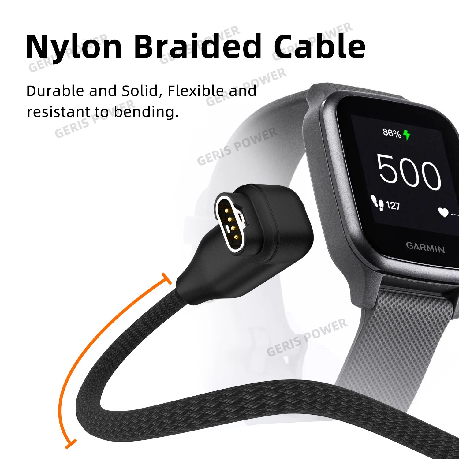 Dual Function Type C/USB Watch Charger Cable