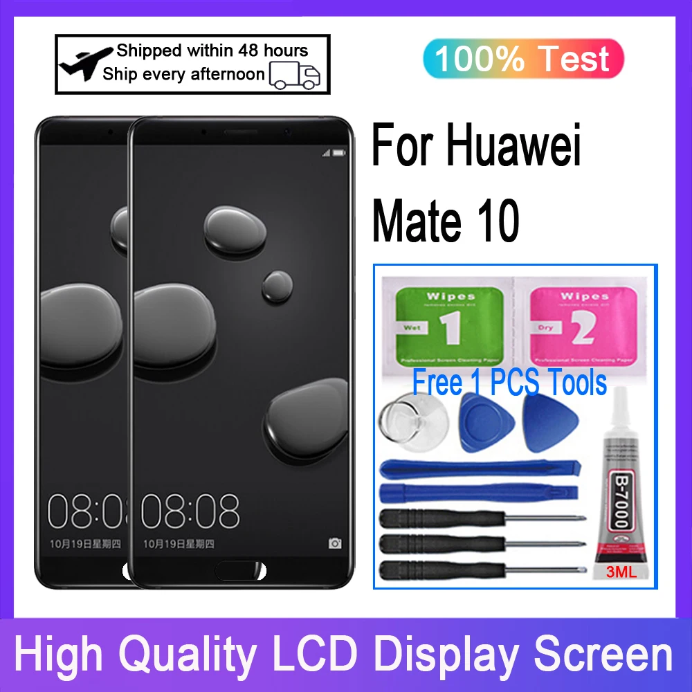 5 9 дюйма оригинальный ЖК-дисплей для Huawei Mate 10 сенсорный экран дигитайзер в сборе