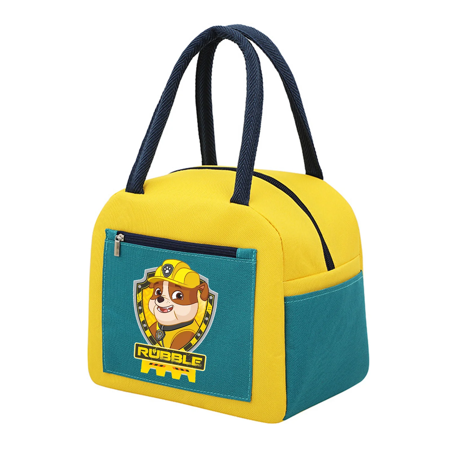 어린이용 발 순찰 도시락 가방, 귀여운 카와이 휴대용 보온 가방, 트렌디 애니메이션 학교 도시락 가방, 선물 팩, 신제품