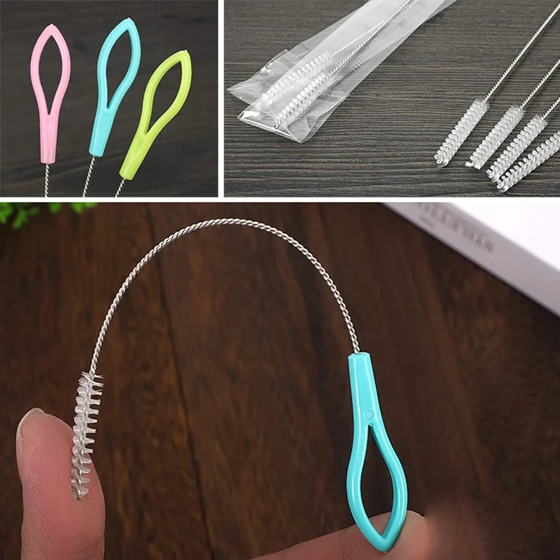 3 Pcs Straw Cleaner Brush Cleaning Pipette Tubes Water Bottle Straws Brushes