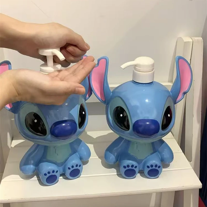 Disney Stitch Quetschflasche, 1300 ml, nachfüllbare Lotionsflaschen, Mehrzweck-Aufbewahrungsbehälter für Zuhause, Reisen, Shampoo, Waschmittel, Geschenke - AliExpress 26